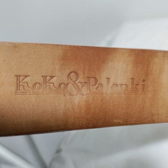 Koko & Palenki Genuine Python Silver Adjustable Belt Maximalist - Picture 3 of 8